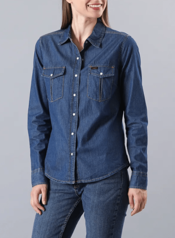 Camisa de mujer regular marca LEE
