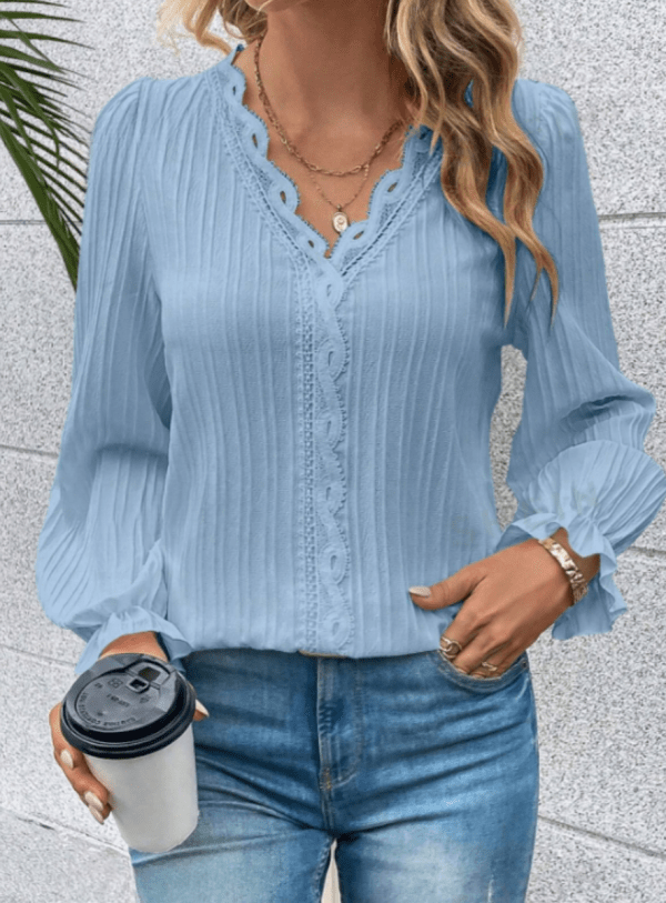 Camisa de mangas abullonadas - Imagen 6