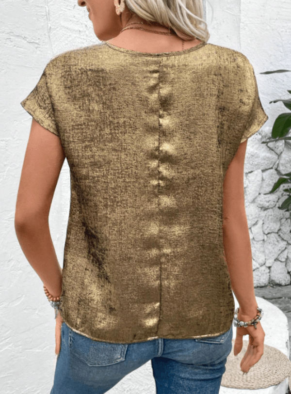 Camisa de manga corta de murciélago - Imagen 2