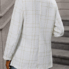 Blazer de cuadros de doble botonadura - Imagen 2